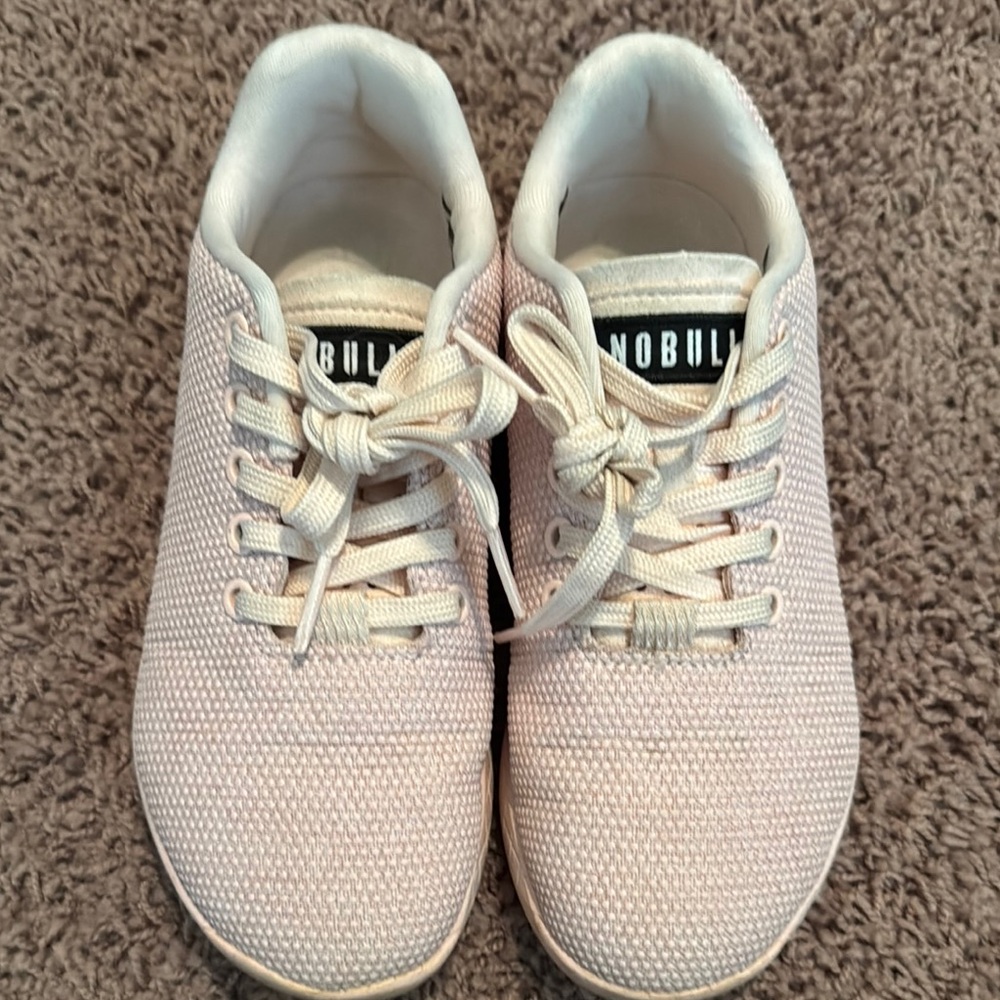 NOBULL Light Pink Knit Sneakers